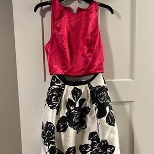 2 piece dress set- prom/ball